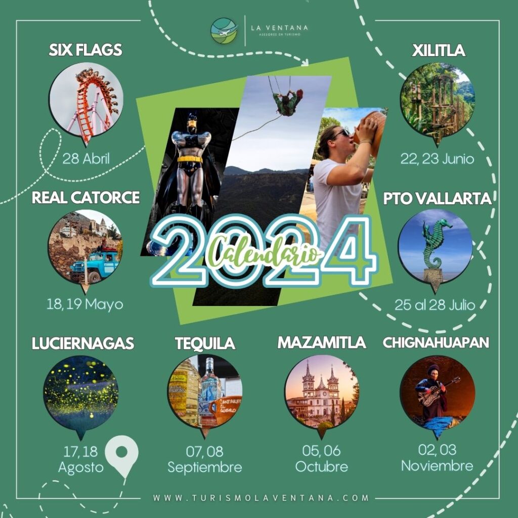 calendario excursiones 2024