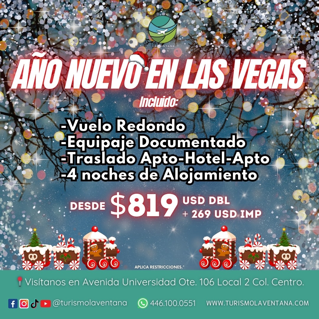 año nuevo en las vegas